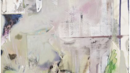 Zsombor Sáli, Untitled, 165x120cm, Acryl auf Leinwand, 2017